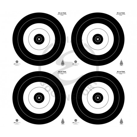 JVD Target Faces IFAA Field 4x20 cm